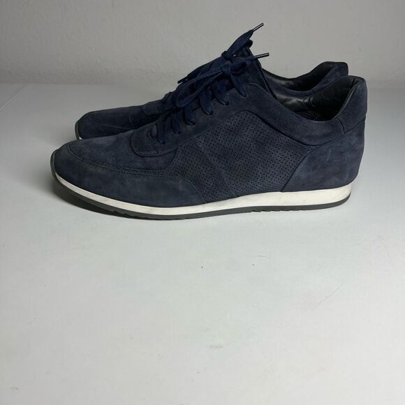 To Boot New York Adam Derrick Pacer Sneakers Blue Suede Sz 12 Men’s - Picture 2 of 15